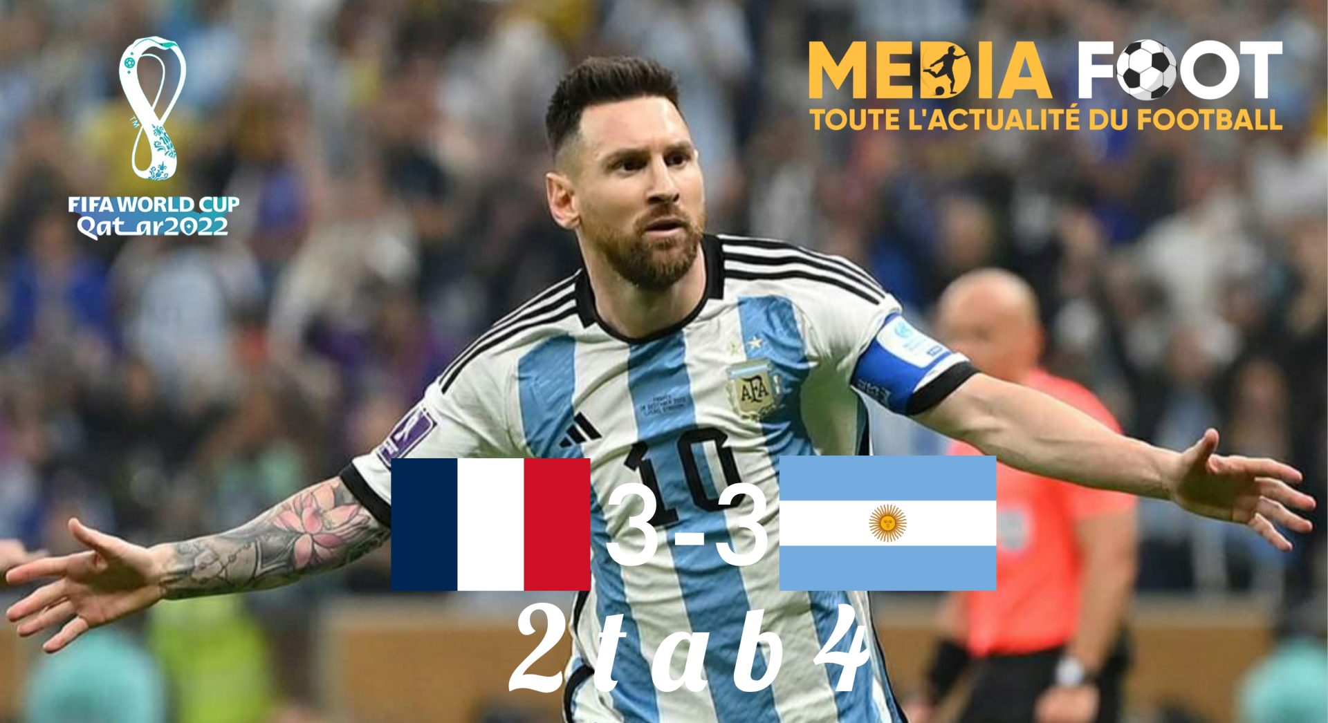 Finale Mondial 2022 Messi Et L Argentine Sur Le Toit Du MONDE Media