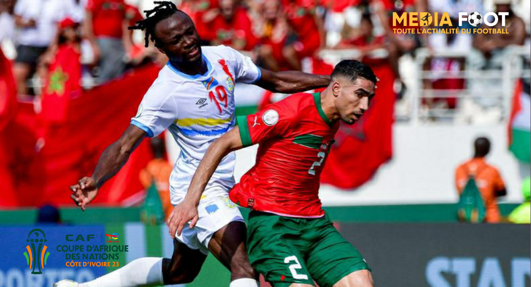 CAN-2023 (Gr F) : Le Maroc Bousculé Par La RD Congo - Media Foot DZ